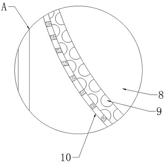 Novel oil spraying and baking device for biscuit processing