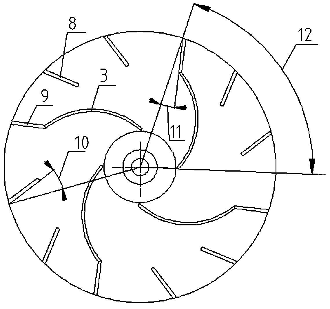Combined type method for designing variable-camber low-specific-speed centrifugal pump impeller
