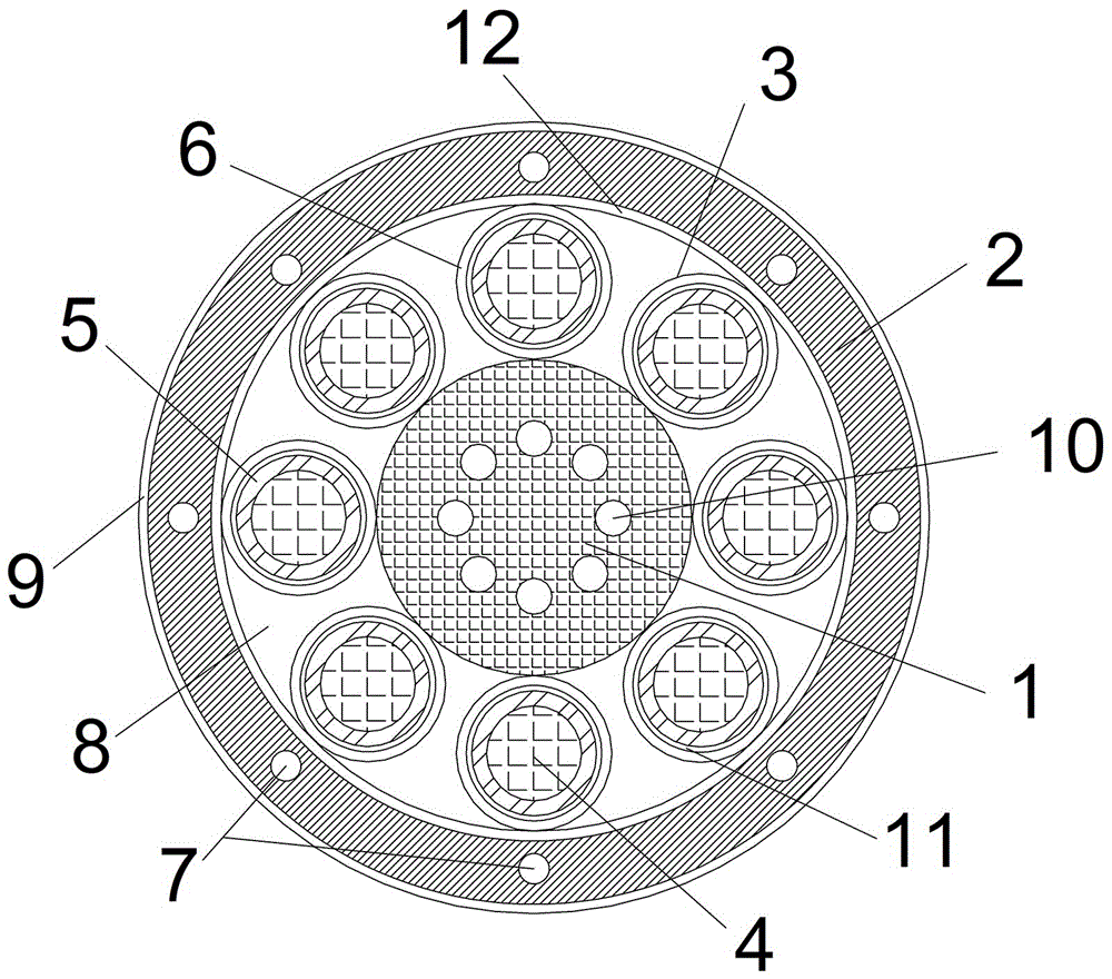 Crosstalk-resistant cable