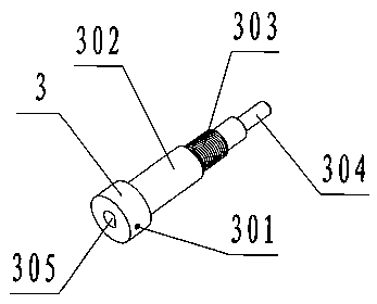 Incoming material tensioning mechanism of a circular electric plug spot welding device