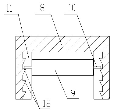 Method and device for extruding continuous long glass fibers