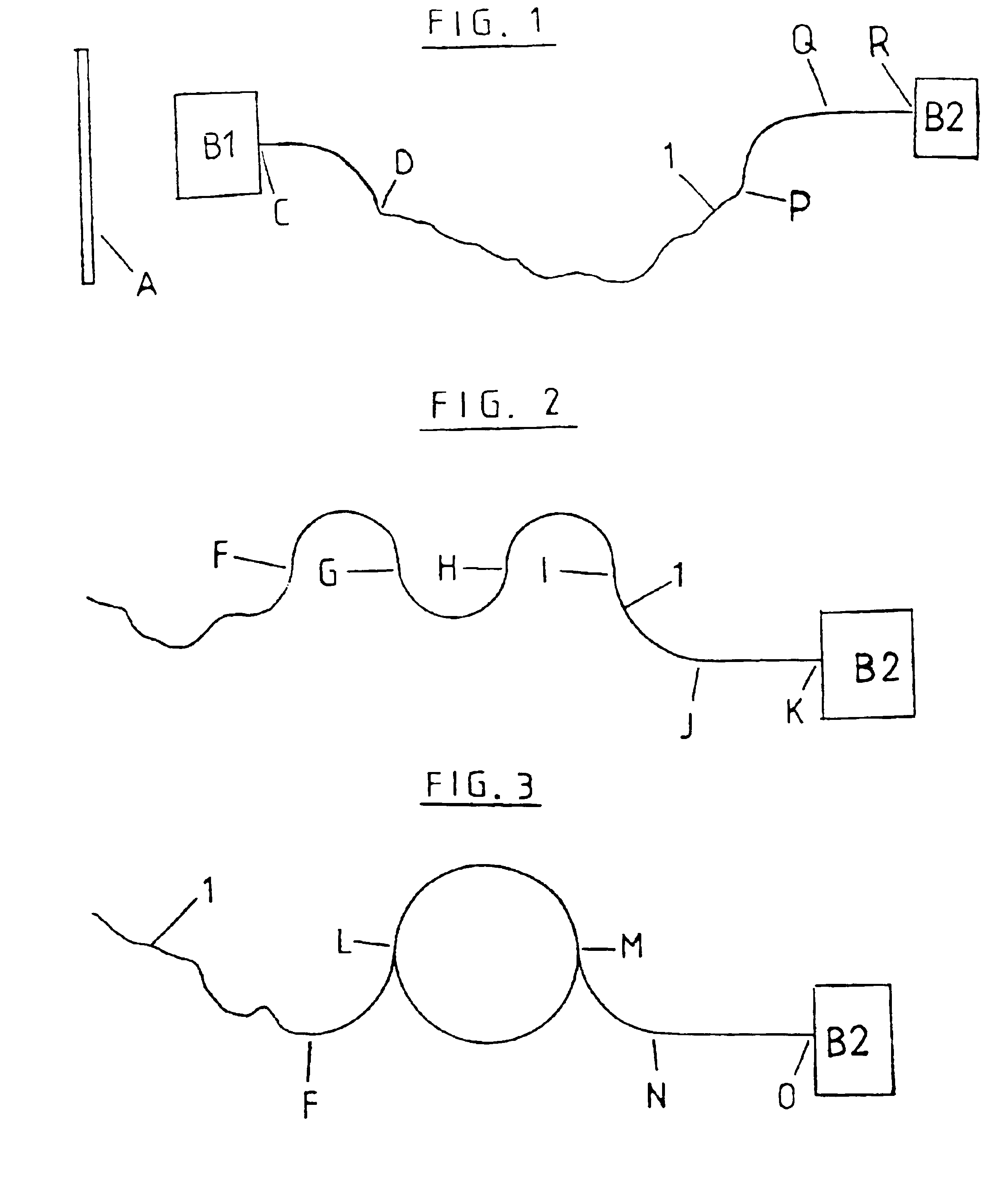 Device and method for transmitting light over an optical fiber