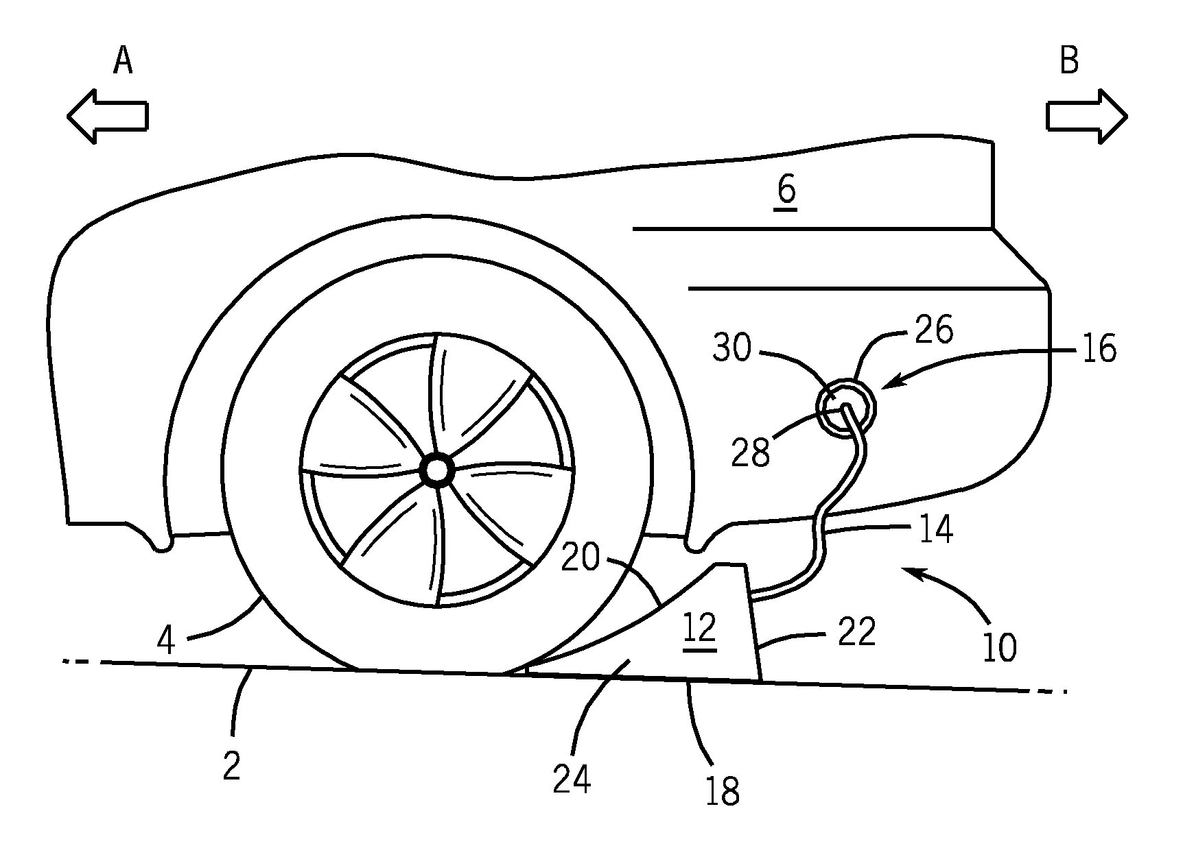 Wheel chock assembly