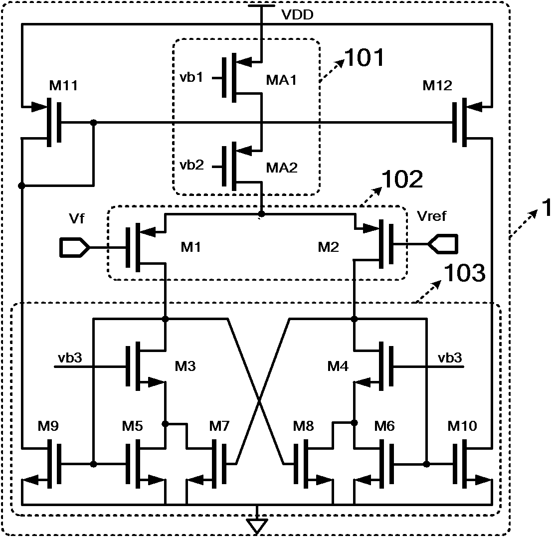 High-slew-rate error amplifier-based high-accuracy and high-speed low dropout (LDO) regulator circuit