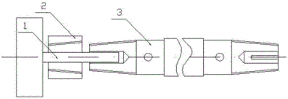 Method for preventing looseness of rotating rod of feedback signal potentiometer of hydrogovernor