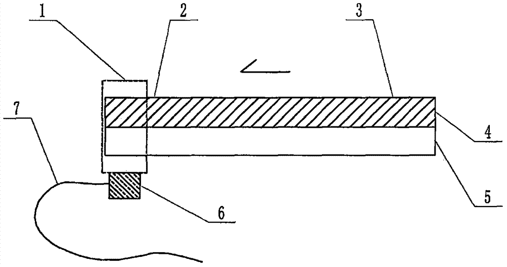 A micro-fluidic chip apparatus adopting a substrate made of a PDMS material