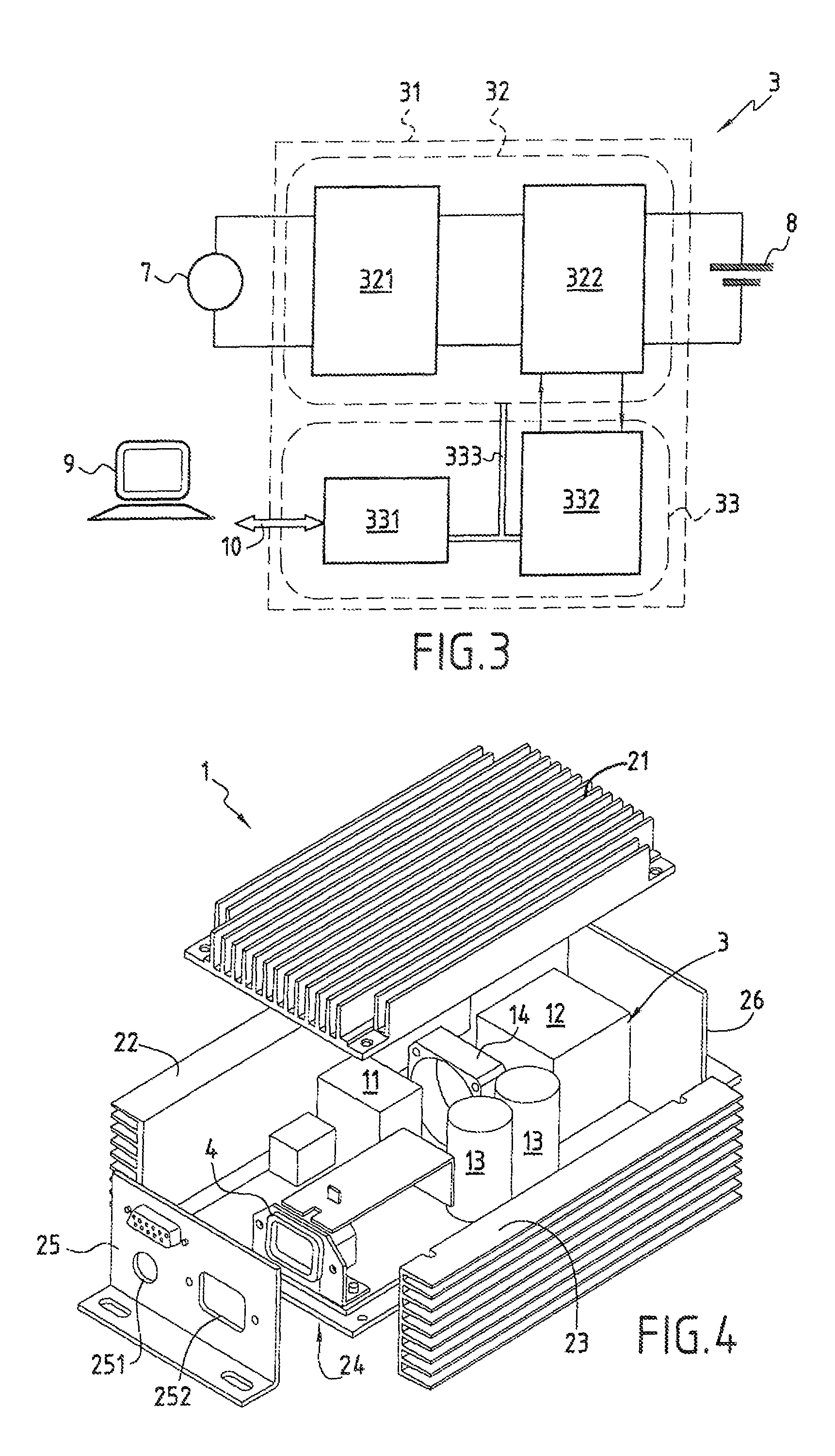Method for cooling a static electronic power converter device and corresponding device