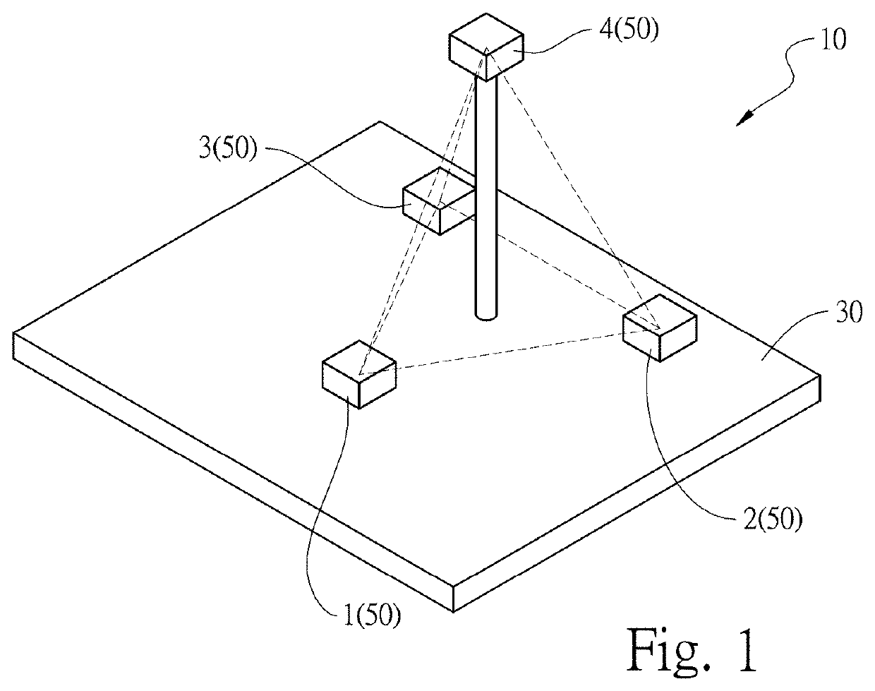 Apparatus and method for scanning artificial structure