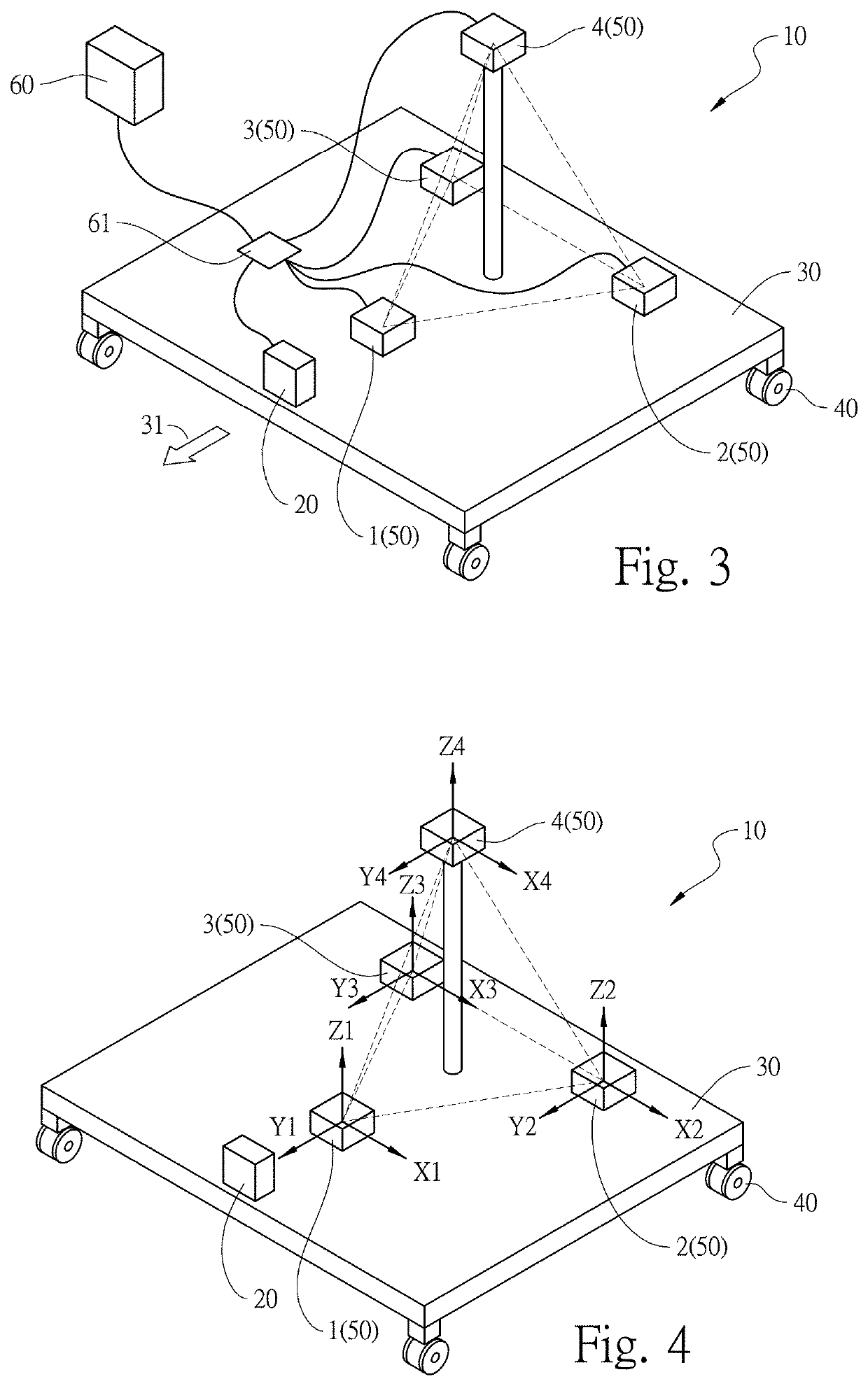 Apparatus and method for scanning artificial structure
