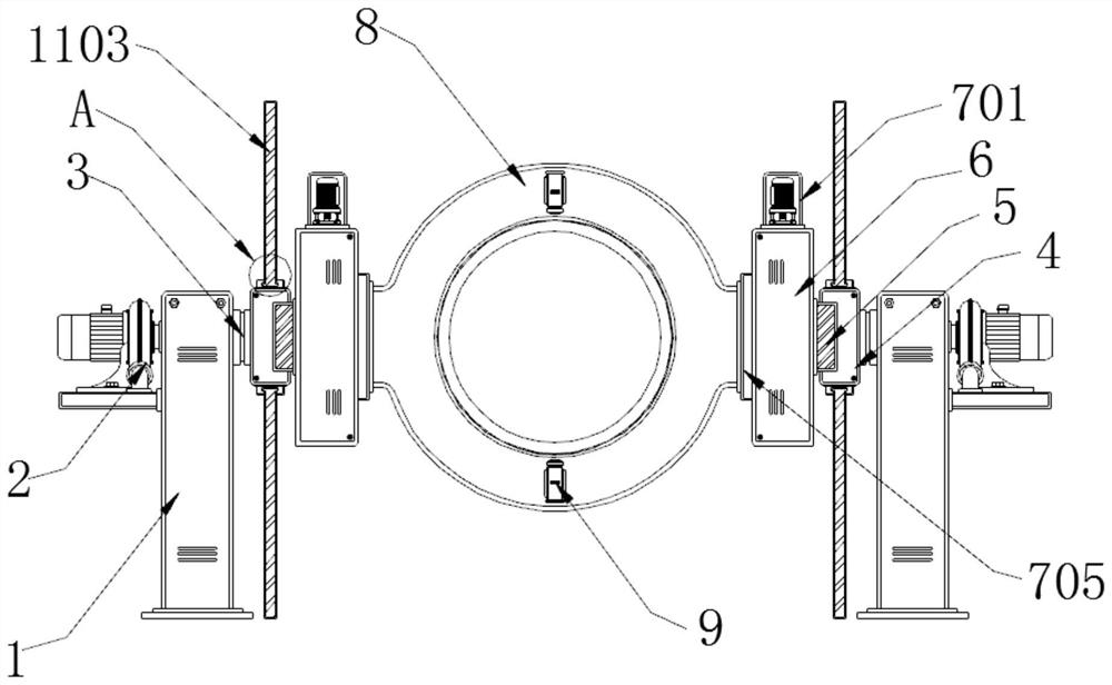 Safe and efficient stereoscopic imaging inspection equipment for radiology department