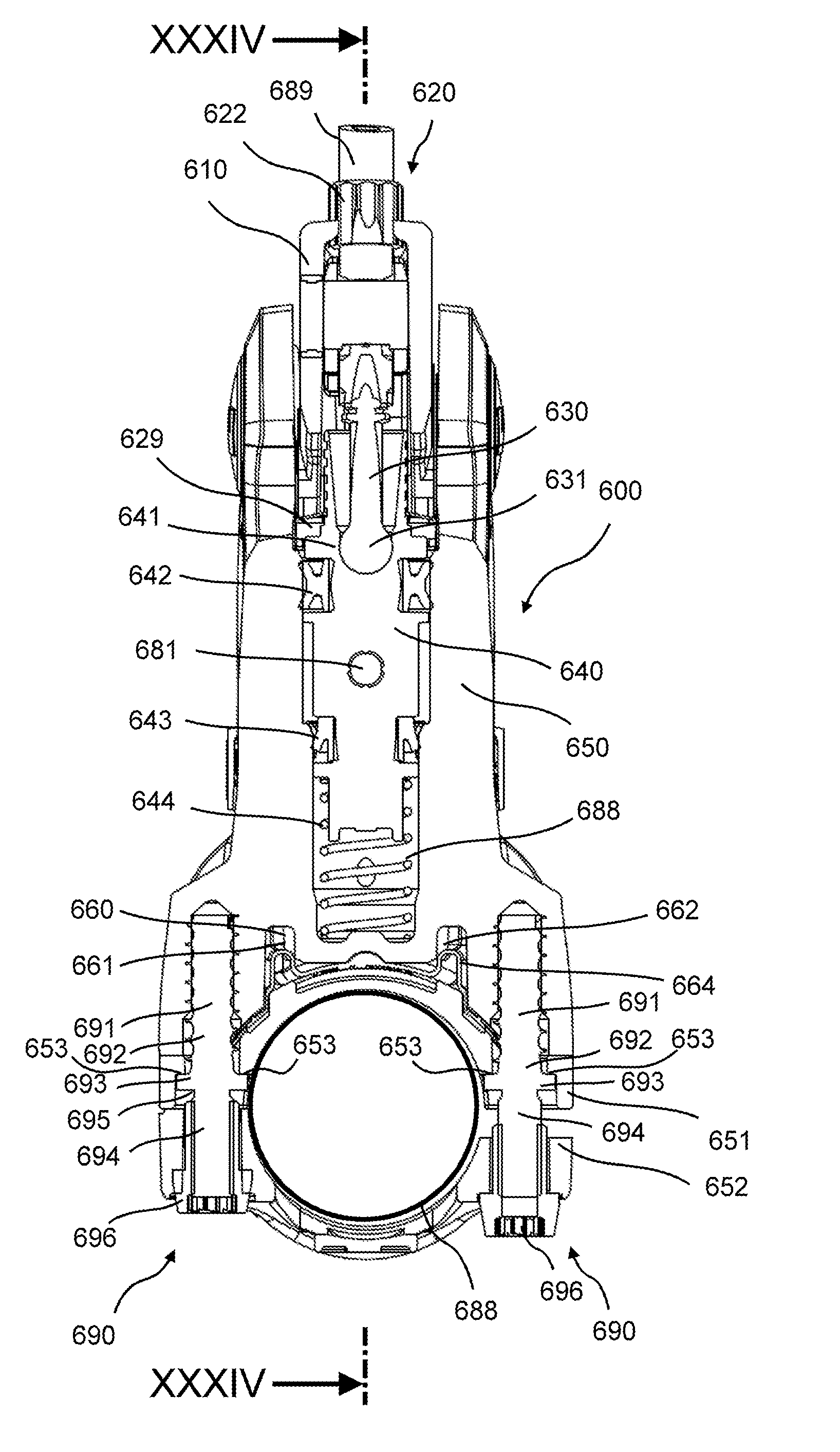 Master Mounting and Hydraulic Disk Brake