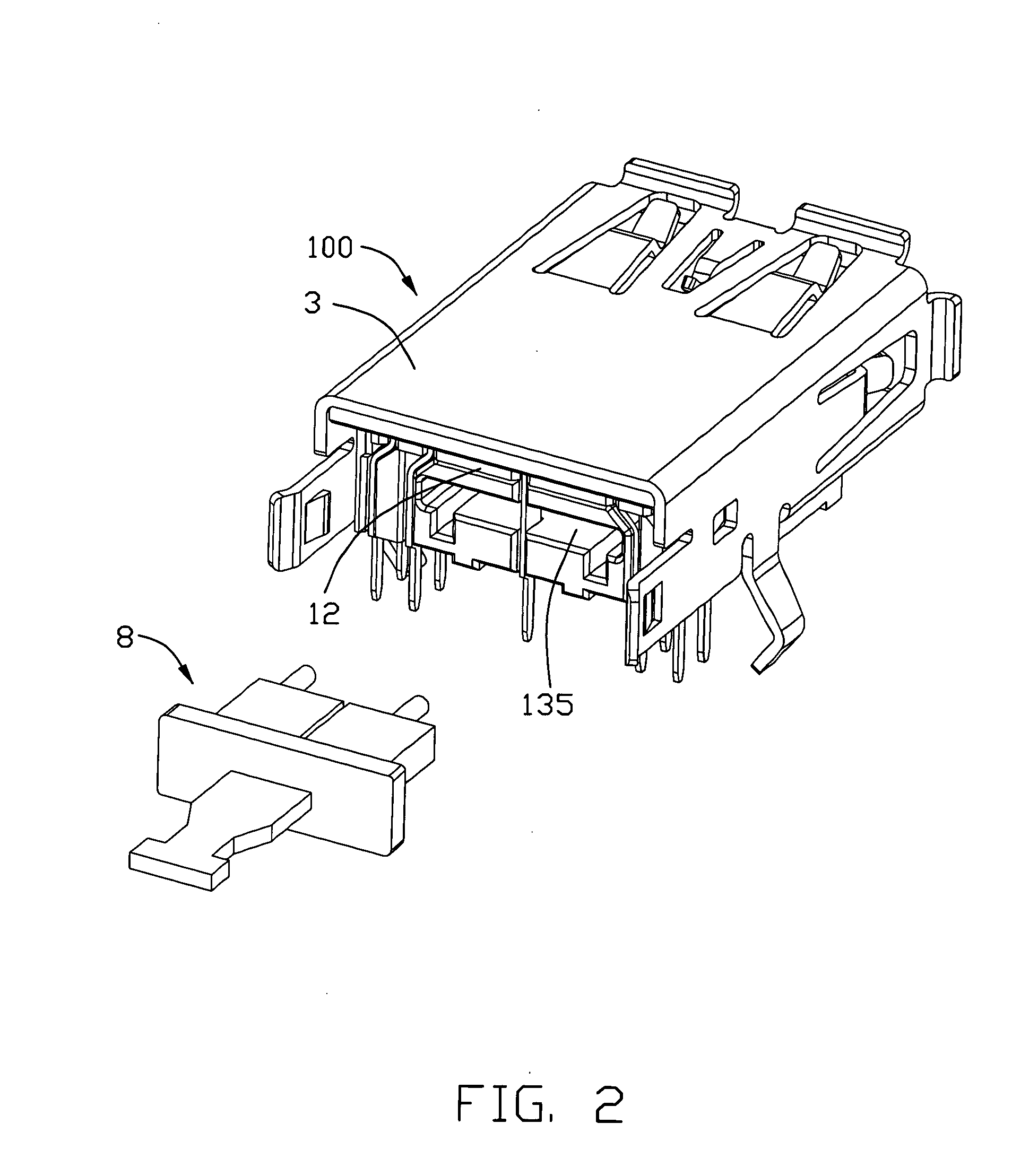 Electrical connector with improved contact footprints