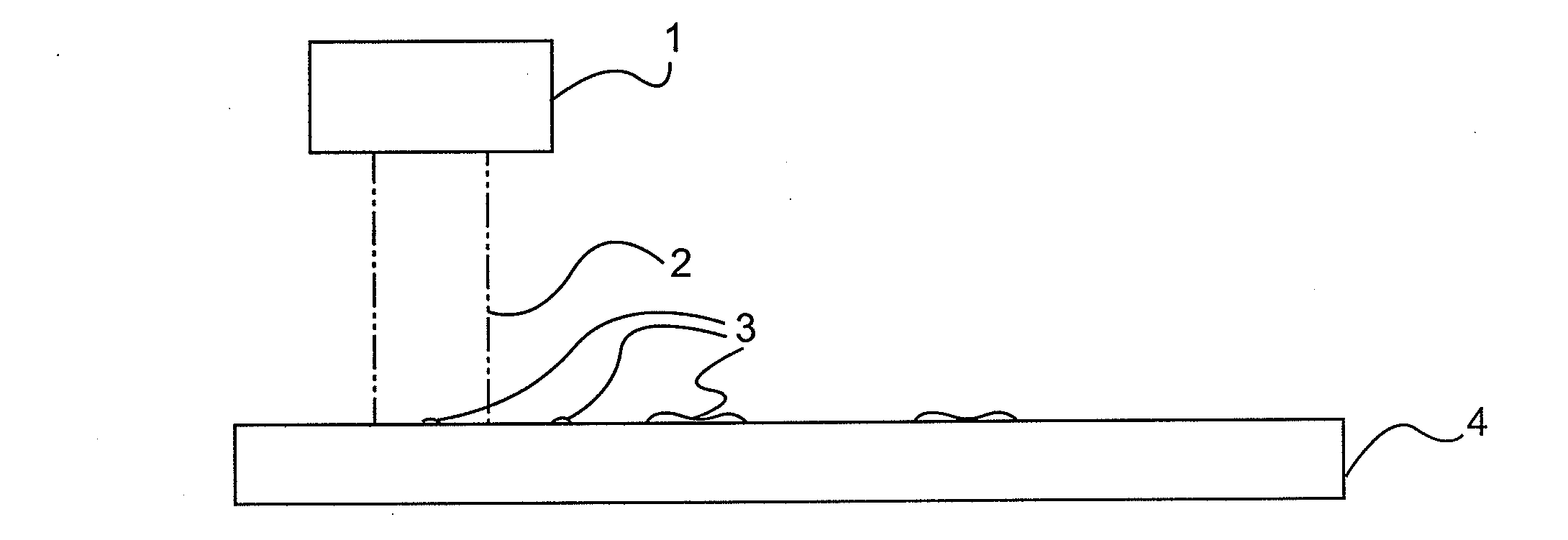 Apparatus and method for indirect surface cleaning