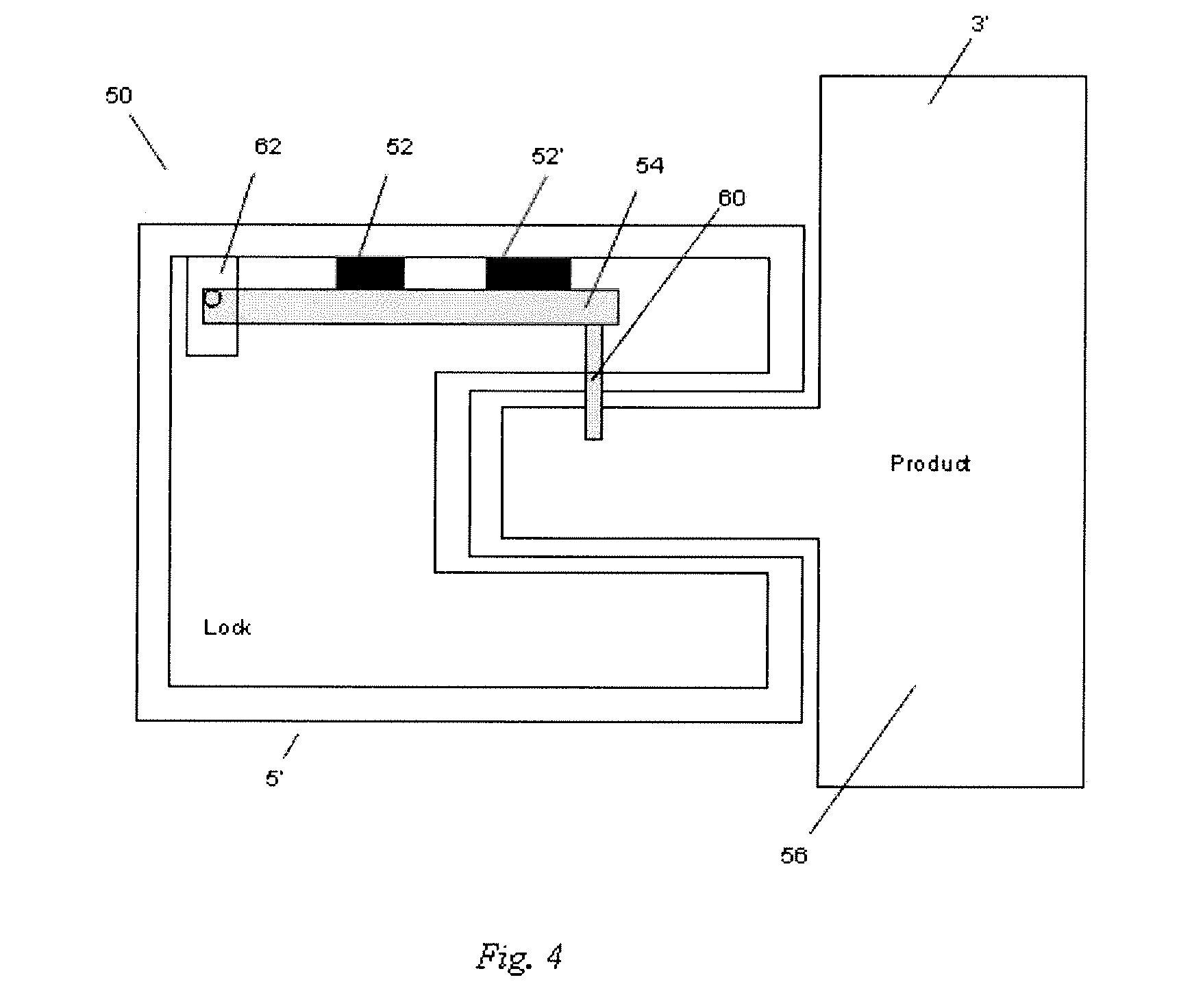 Remote-activation lock system and method