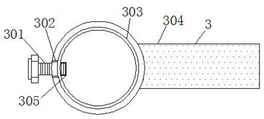 Efficient soil taking device for rock foundation pit