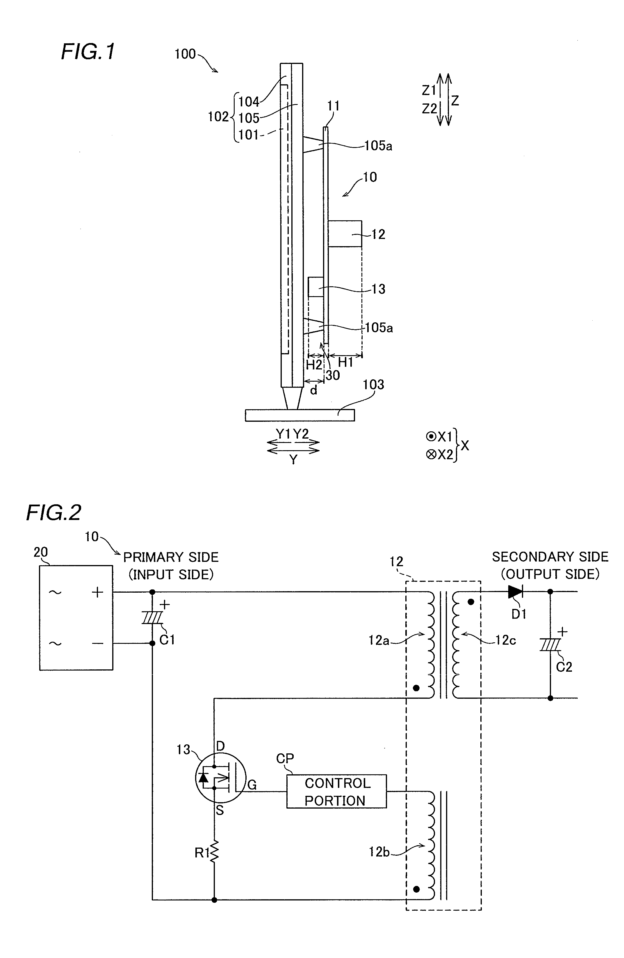 Power Supply Device and Display Device