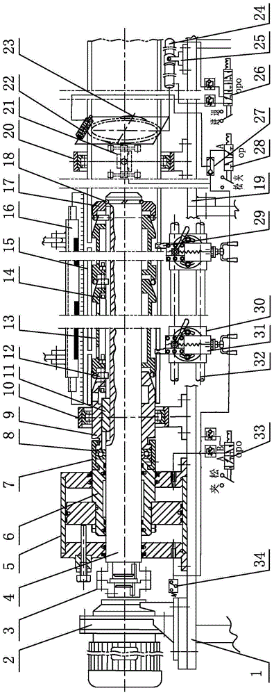 Cutting and chamfering integrated turning tool and pipe cutting machine with one clamping and chamfering at the same time