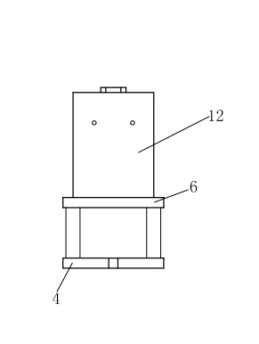 Tapping device for tapping and forming integrated production line