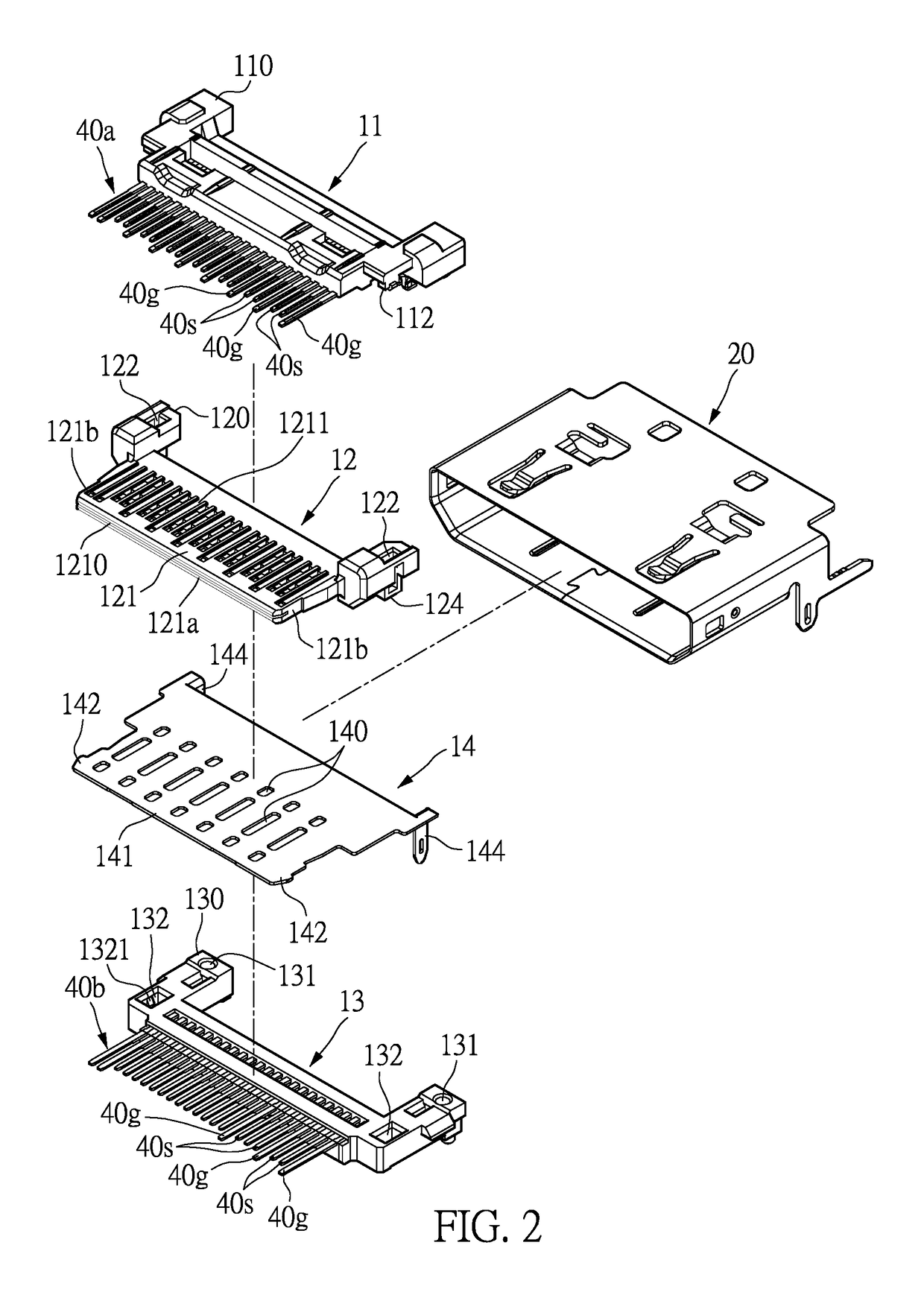 Electrical connector with edge protective structure and tongue board module thereof