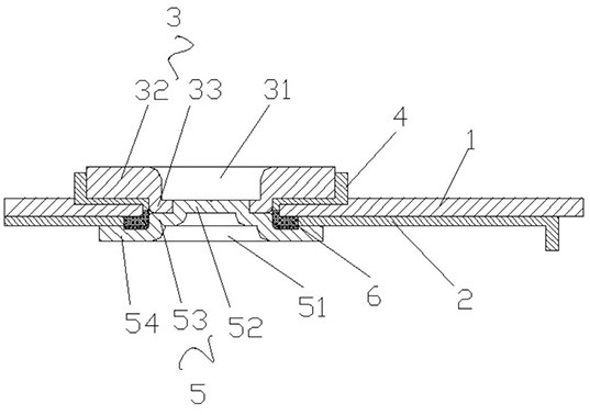 Positive electrode assembly, negative electrode assembly and battery cover plate assembly