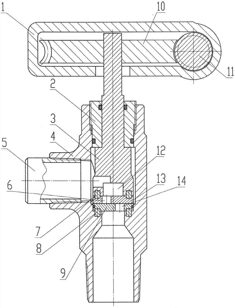 Flow control valve for test of electric submersible centrifugal oil pump units