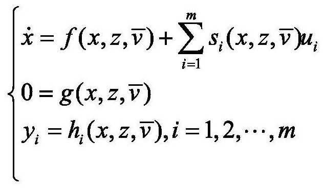 A Stabilization Control Method for Multiple-Input and Multiple-Output Nonlinear Differential-Algebraic Subsystems