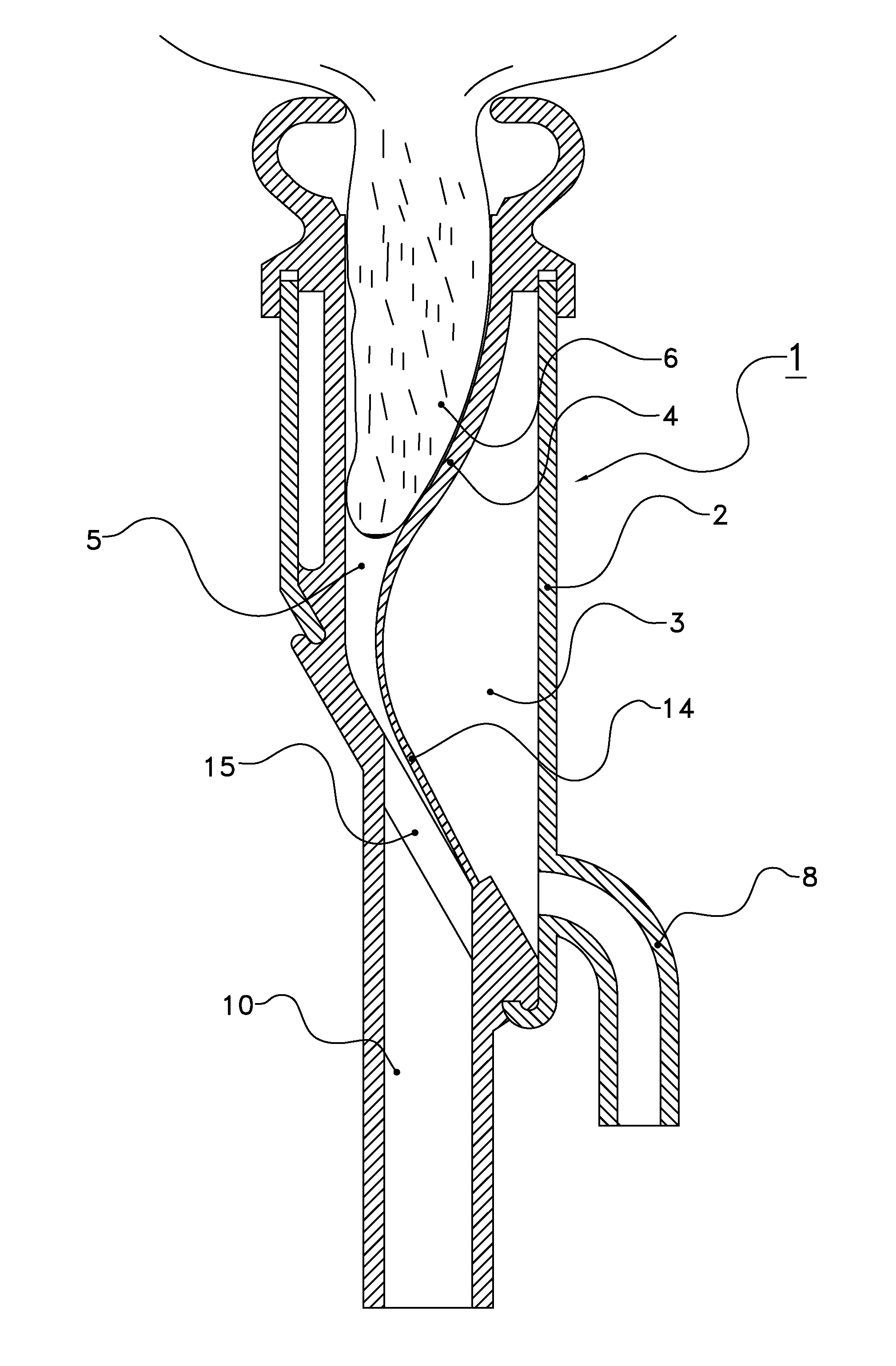 Device for and a method of milking a dairy animal