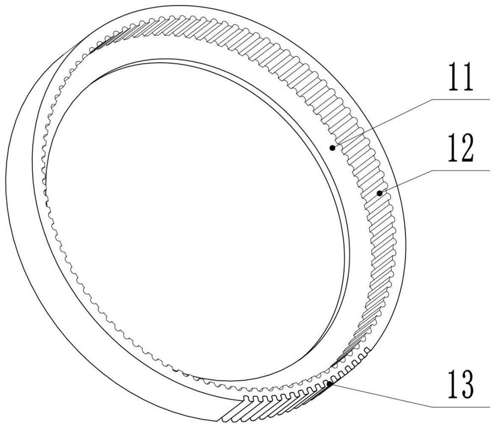 A four-piece combined shutter clamp device