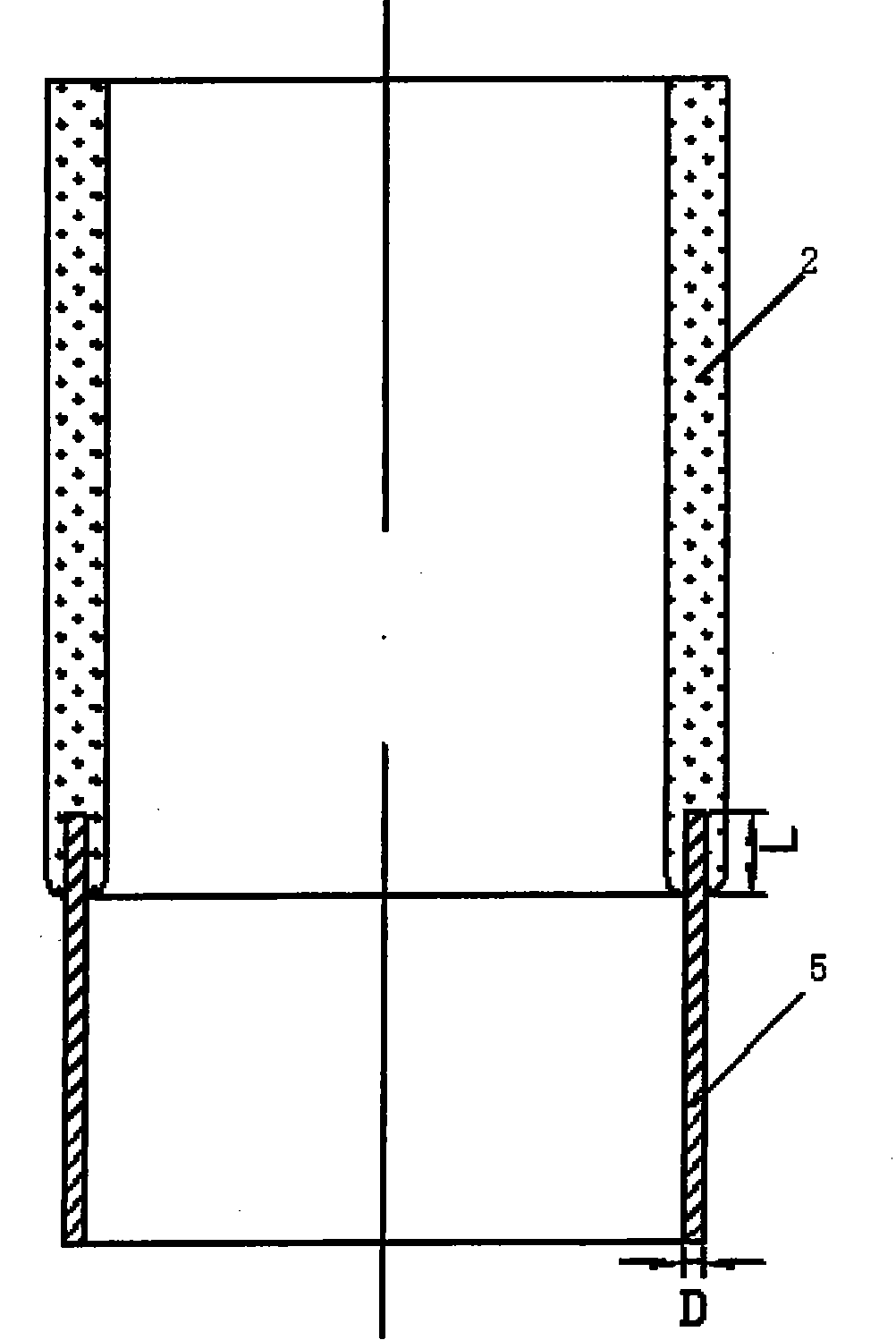 Thermal fusing sealing process of metal-glass solar heat-collecting tube