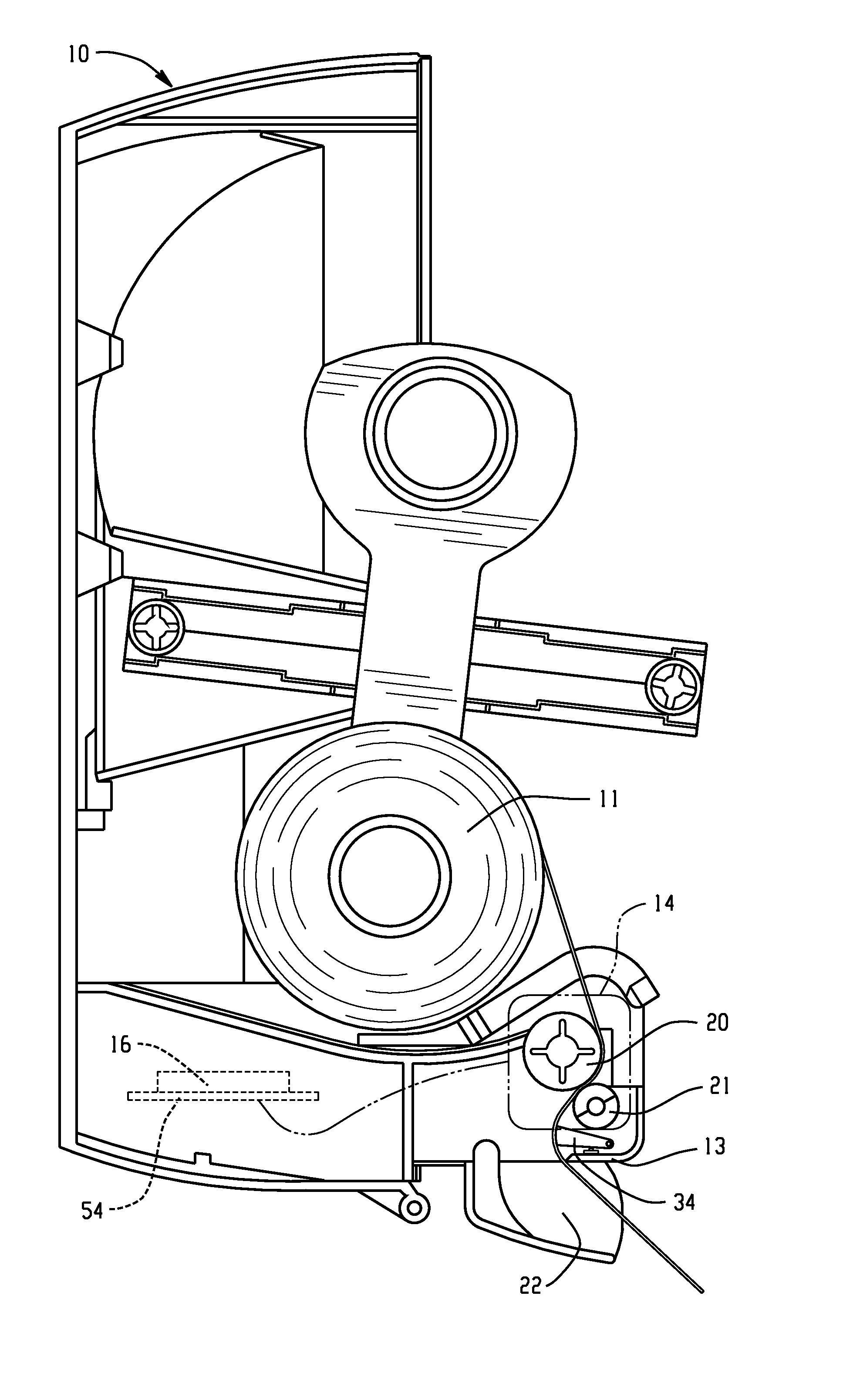 Controlled Dispensing Sheet Product Dispenser