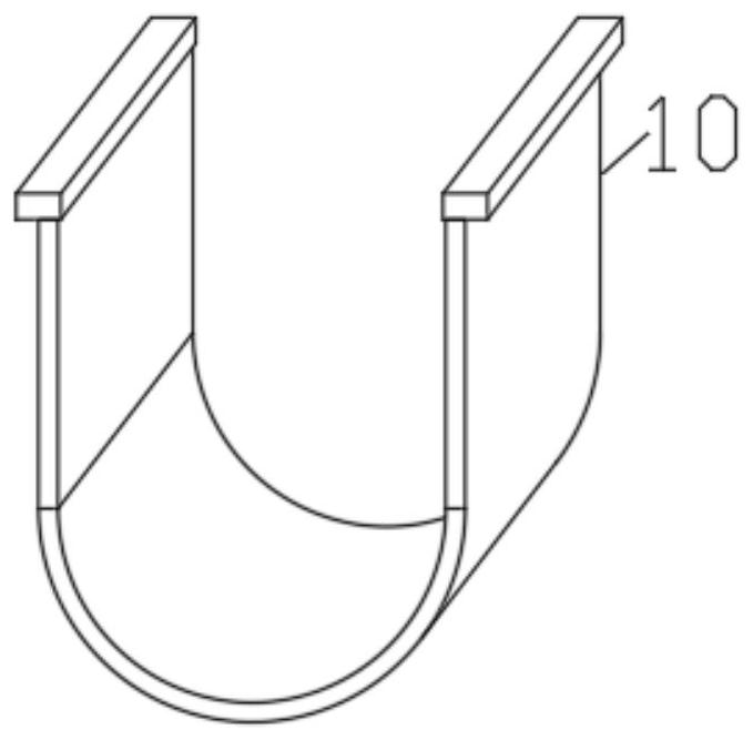 Heating and ventilation condensate water leakage preventing device for constructional engineering