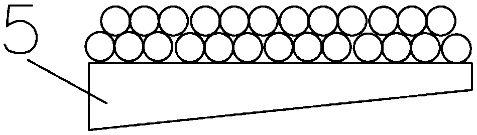 Mounting type cable holder and method for laying control cables in cable trench