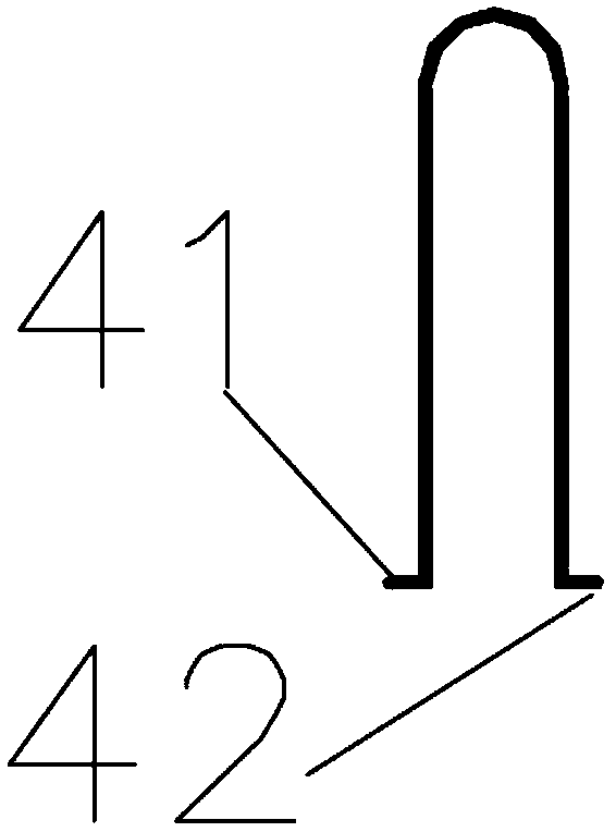 Mounting type cable holder and method for laying control cables in cable trench