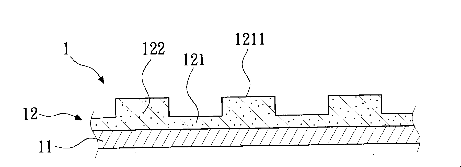Polishing pad with abrasive grains and manufacturing method thereof