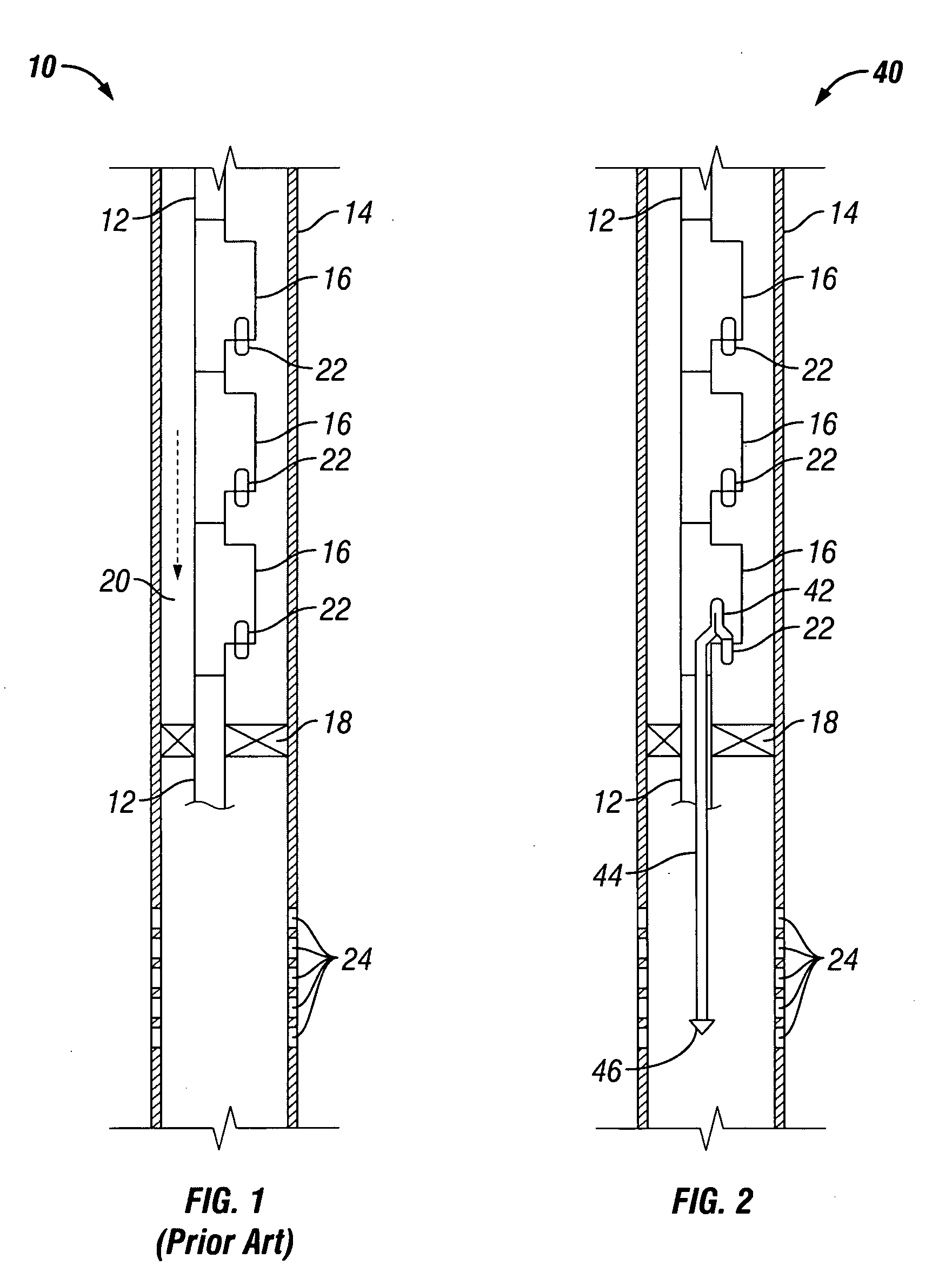 System and method for thru tubing deepening of gas lift