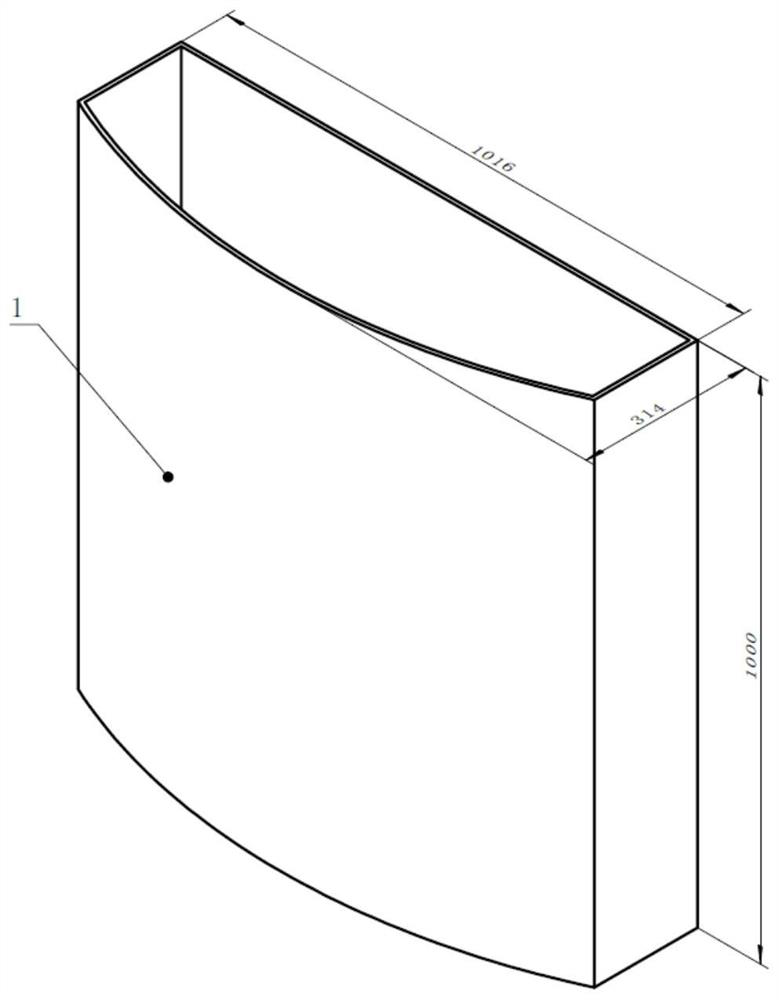 Additive manufacturing deformation control method and device for large thin-wall structural part