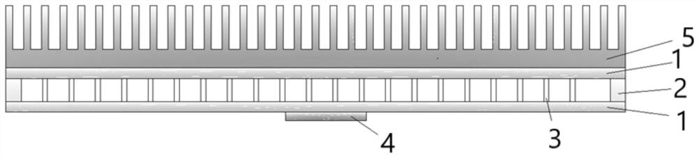 Ceramic steam cavity radiator