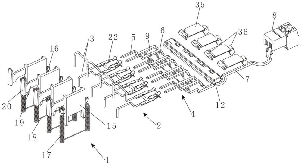 Remote signaling series structure suitable for multiple modes