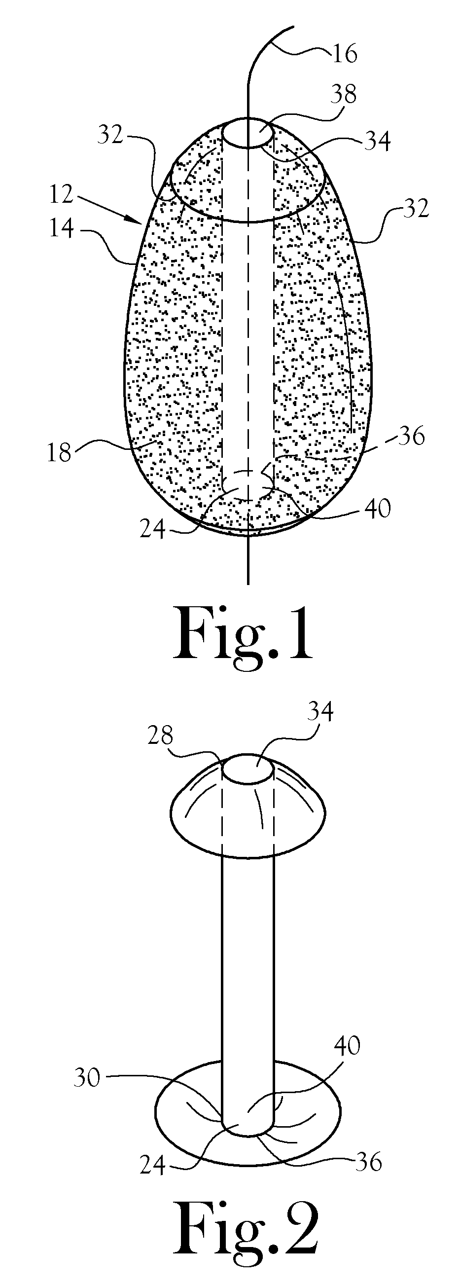 Article of Fishing Tackle and Method of Making Same