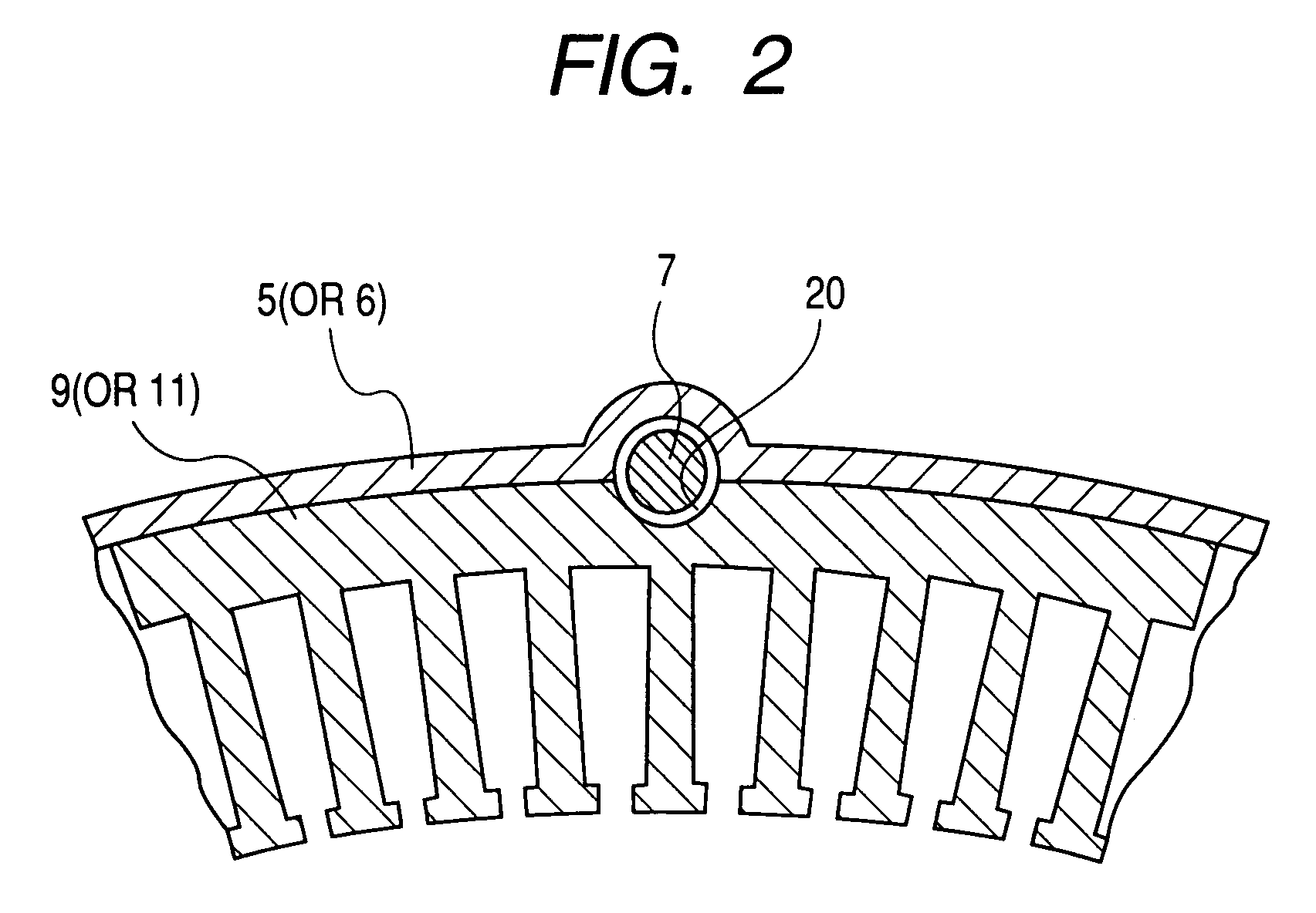 Automotive tandem alternator having reduced axial length and capable of effectively suppressing magnetic leakage