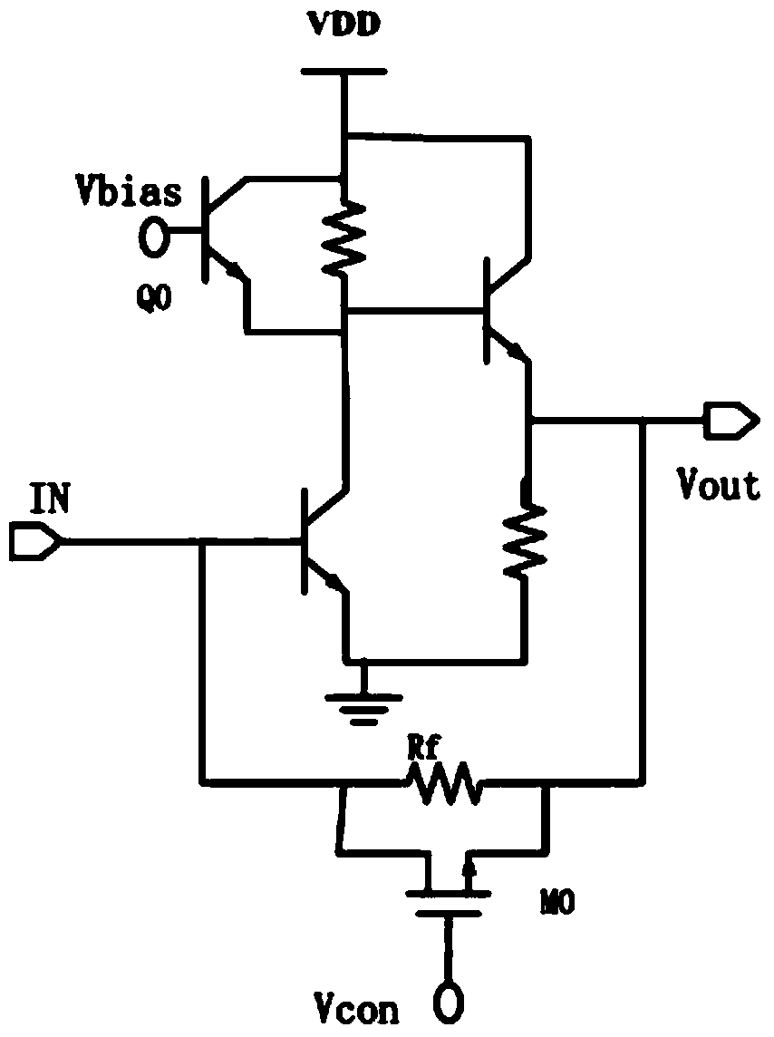 Trans-impedance amplification circuit capable of realizing automatic gain control
