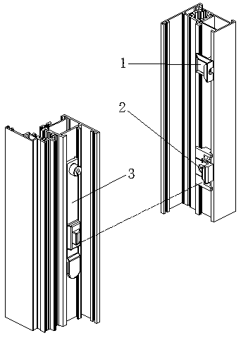 Transmission device with automatic locking function