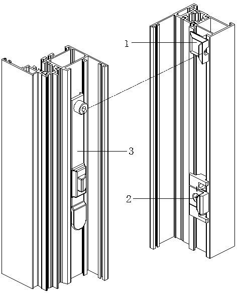 Transmission device with automatic locking function