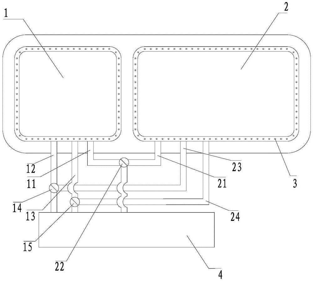 Movable pool with plurality of water storage cavities