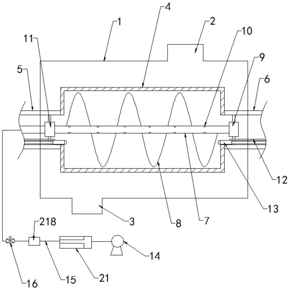 Fruit core crisp production device and preparation process thereof
