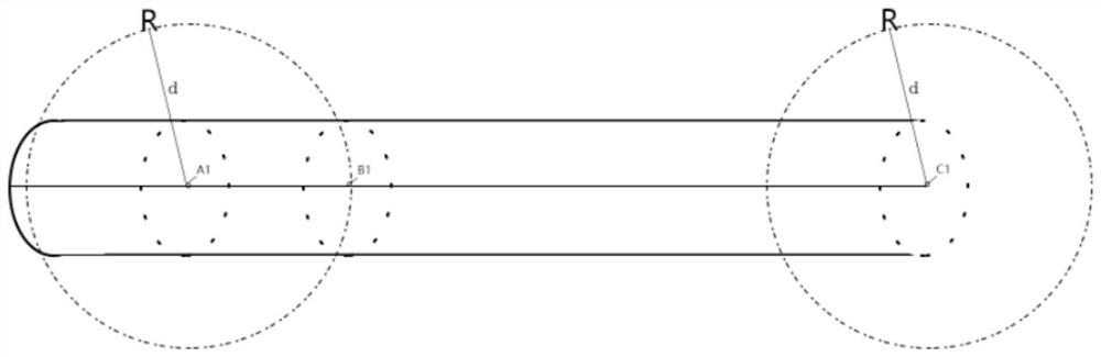 Reverse modeling method and device for pipeline