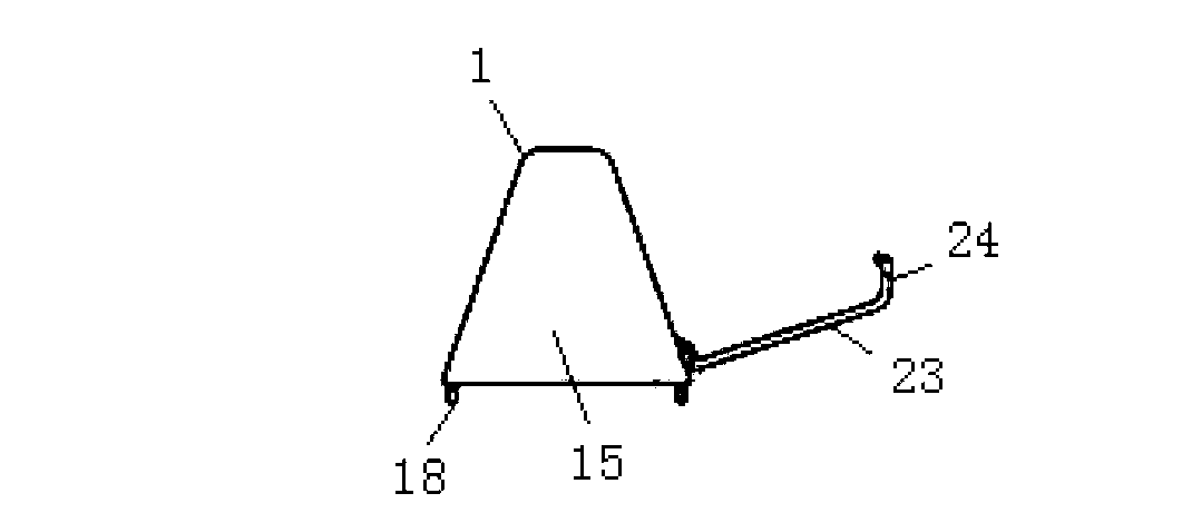 Lifting rib and drying barrel component used for clothes dryer and clothes dryer employing same