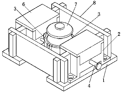 A clamping isolation type anti-pollution flashover composite insulator mechanism device