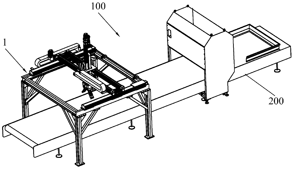 Object class identification method and sorting equipment