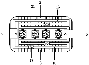 Heat dissipation device for mobile internet equipment